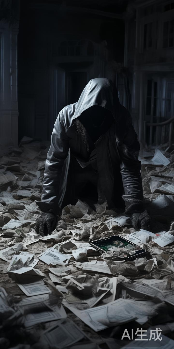 财产损失巨大
手机赌球最直观的风险便是经济损失。